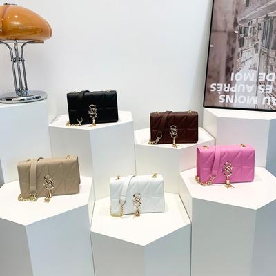 Spring New Fashion Trend Shoulder Bag Retro Casual Women's Simple Casual Bag One Shoulder Crossbody Small Square Bag