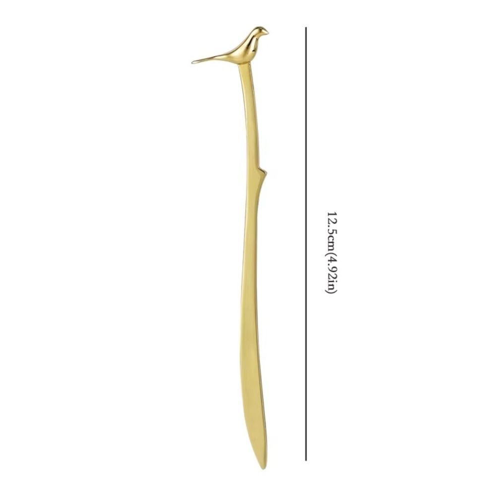 Creative Metal Alloy Bookmark Bird Shaped Student Stationery Book Clip Reading Assistant School Office Supplies Pagination Mark