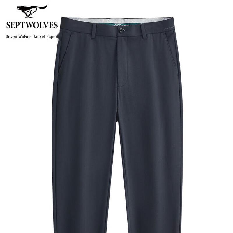 SEPTWOLVES Men s Stretch Business Casual Pants 29A