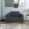Vidaxl Elastic Sofa Cover, Jersey, Anthracite