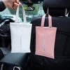 Car Tissue Holder for Dispenser with Woven Visor Hanging Napkin Pattern Universal Armrest