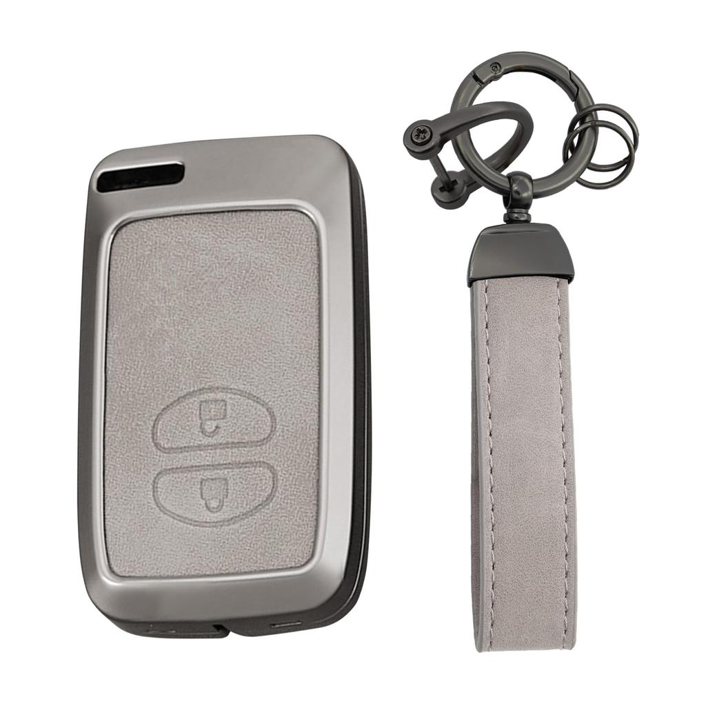 [KUNIO] Toyota Dedicated Relay Attack Prevention Key Case, Smart Key Holder, PU Leather, Zinc