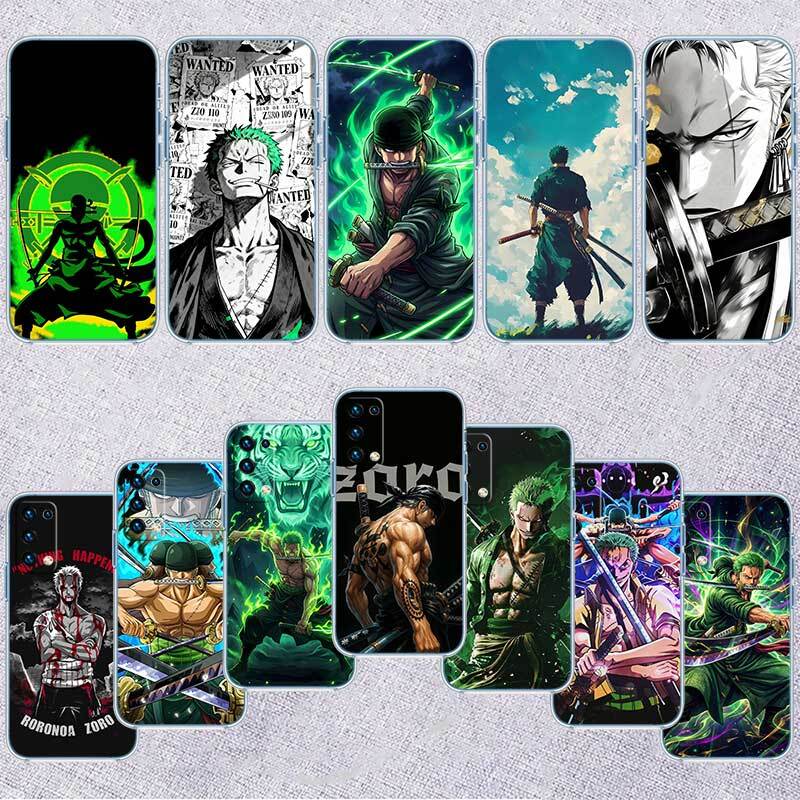 One Piece Zoro Phone Case for Motorola Edge 20 30 S30 40 50 Fusion Lite Plus Pro Ultra Neo One Action Zoom Hyper Power Macro Vision