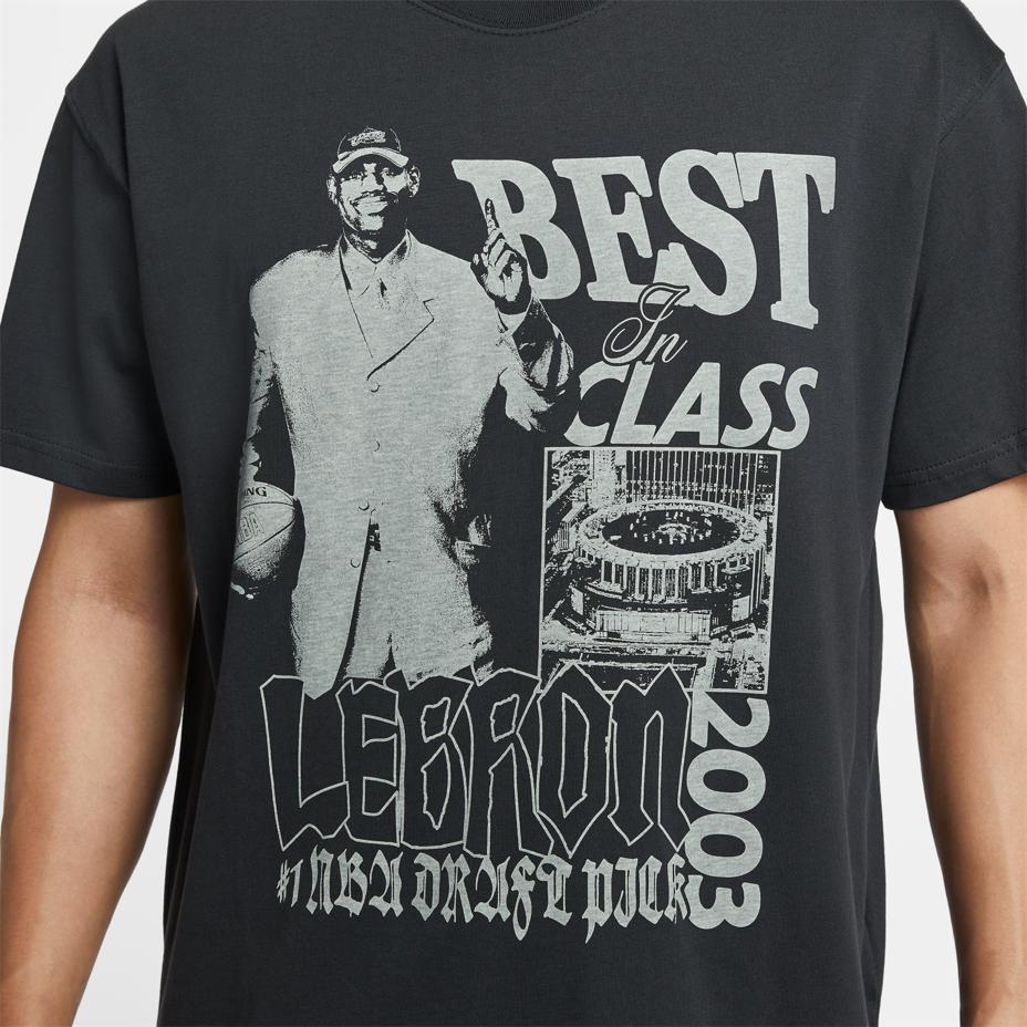 Nike FW25 LeBron Best In Class Crew Neck Pullover Simple Short Sleeve T-Shirt Men Tops IH8543-045
