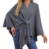 Soft Faux Cashmere Shawl: Solid Color Scarf for Weddings & Evening Gowns - Women's All-Season Accessory
