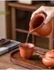 Zisha Gongfu Master Tea Cup - Ancient Style Small Mouth for Personal Brewing and Tasting