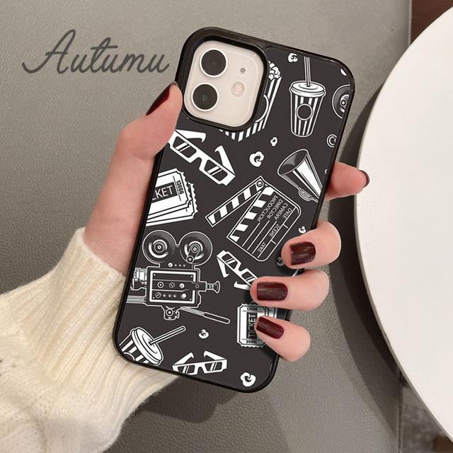 Clapper board Phone Case for iPhone 11 12 13 14 Pro Max mini X XR XS SE 2020 5 6S 7 8 Plus Samsung Galaxy S21 S22 Cover shell