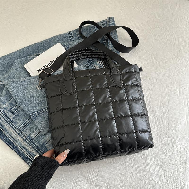 Модная сумка большой вместимости, новый урок макияжа белая на плечо, сумка-мессенджер, повседневная сумка, сумка-тоут.