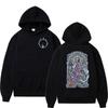 Game Bloodborne Fear The Old Blood Zipper Hoodie Unisex Vintage Long Sleeve Fashion Sweatshirt Clothing Loose Pullover Hooded