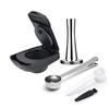 Reusable Refillable Coffee Adapter Powder Dish Cup Compatible with Dolce Gusto Lumio EDG325 Coffee Machine Drawer Holder