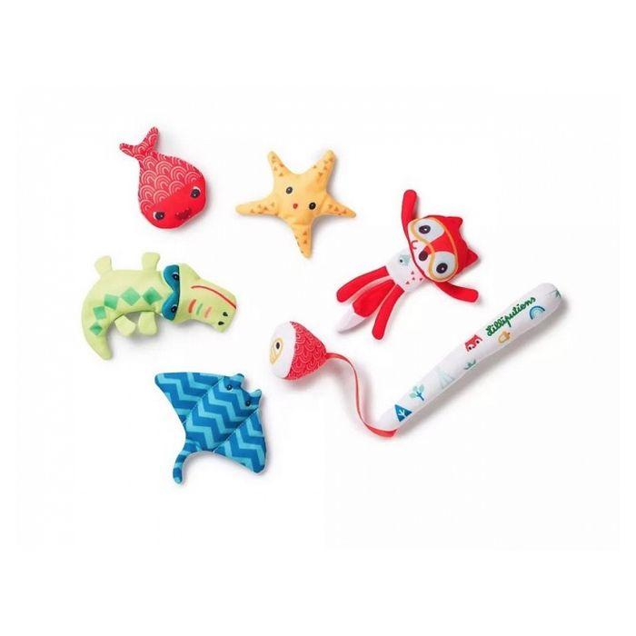 Jeu de pêche - Lilliputiens - Alice - Aimantée - 100% polyester - Lavable en machine
