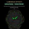 Top Brand Fashion New Men's Watch Luxury Double Calendar Waterproof Luminous Men's Wrist