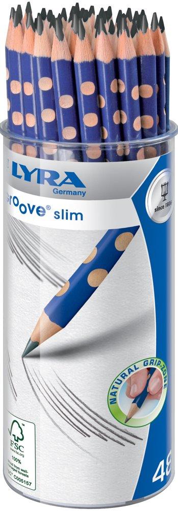 

LYRA Groove Slim Graphite HB Pack of L1763480 Pencils, 48,