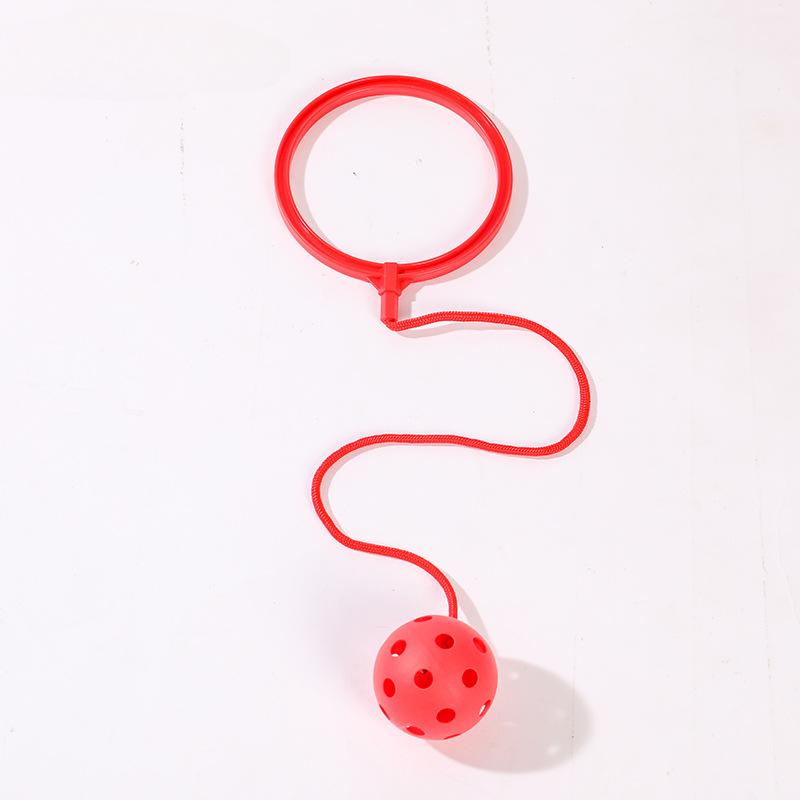 Lemon Jump Ball Swing Ball Tie Foot with Bounce Sense System Training Equipment Game Props Bounce Ankle Ring Bounce Fitness Ball Magic Wheel