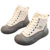 Crossmarbury Winter Short Thick Comfortable To Walk Stylish and Cold Weather Outdoor CY117 Size Women's Boots, Sole, In, White, Cute, Warm,