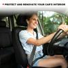   Car Seat Covers, 9PCS Front and Rear Seat Protectors, Full Set Auto Seat Covers, Front Seats   Compatible