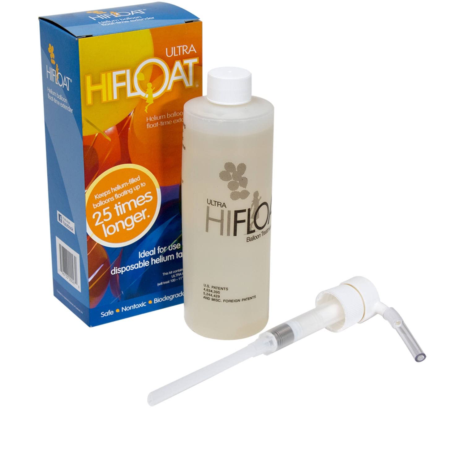 

Ultra High Float Helium Leak Proof Coating Mini Size with Pump 473ml Wedding After Party Telegram Heart Party Anniversary Event Floats білий
