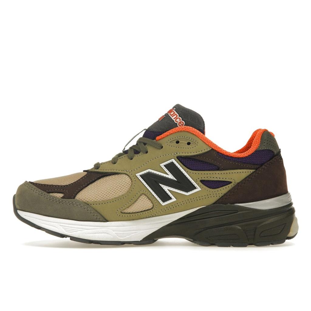 Teddy Santis x New Balance 990v3 Laget i USA Tan Orange Unisex Sneakers Brun Blå M990BT3
