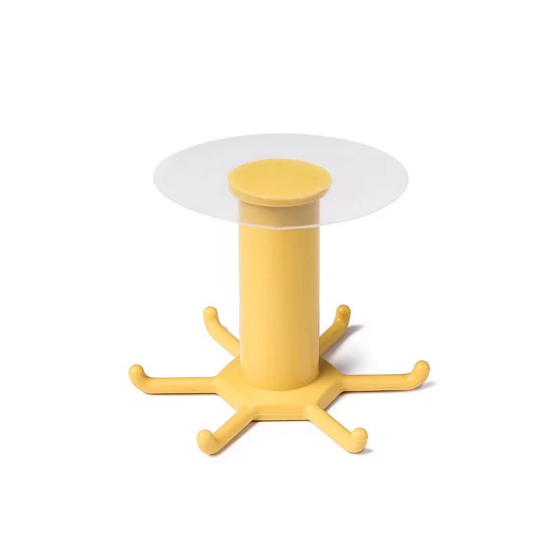 Kitchen Rotating Hook Wall Hanging Free Punching Spatula Spoon Shovel Rack Kitchenware Storage Rack
