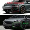 4PCS Front Bumper Lip Spoiler Splitter Chin For SEAT Cupra Leon VZ TSI Sportstourer 2024 2025 Gloss Black Body Kits