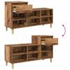 Shoe Cabinet in Vintage Wood Look 102 x 36 x 60 cm Engineered Wood