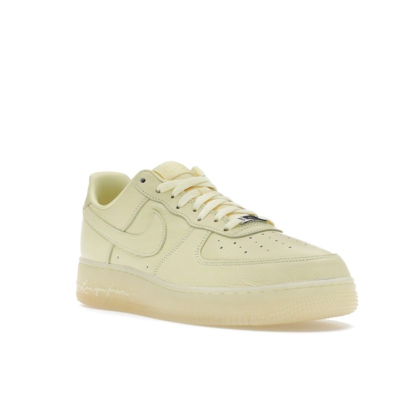 Nike NOCTA X Air Force 1 Low Certified Lover Boy - Citron Tint Unisex Sneakers Yellow Cobalt-Tint Metallic-Silver CZ8065-800
