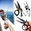 Aluminum Fishing Pliers Fishing Tongs Hook Remover Locking Mini Lure Plier Fishing Multitool Line Cutter Fishing Accessories