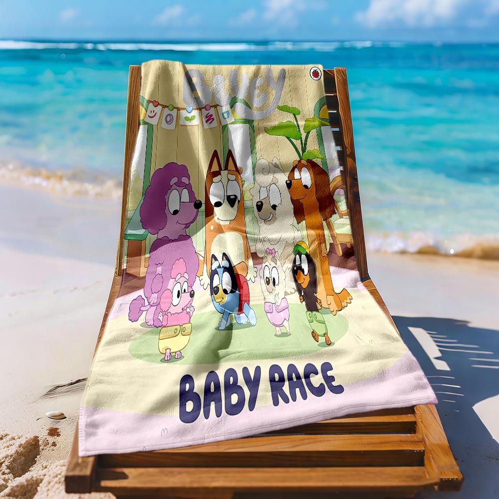 Bruy1 Beach Towel Quick-Dry Soft Microfiber Comfortable Lightweight