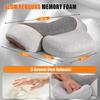 3-in-1 Neck Massager Pillow, Pillow Massage Neck Hump Ergonomics Neck Massager for Pain Relief Deep Tissue with Heating Traction & Vibration Massage