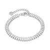 18K Gold PVD 316L Stainless Steel Waterproof Non-Tarnish Zircon Beach Jewelry Necklace Bracelet Factory Direct