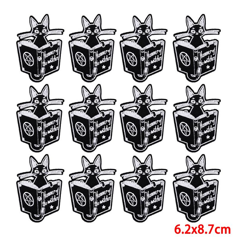 10 st/lot Grossistförsäljning av broderilappar Strykplåster för klädlappar på kläder Jackor Dekor applikationer Sytillbehör