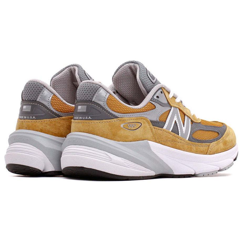 New Balance 990v6 Made In USA Workwear Unisex Sneakers Brown Grey U990TN6