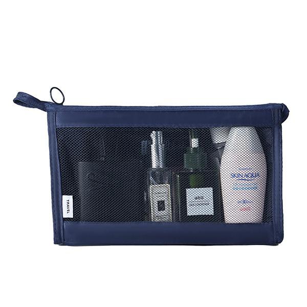 Large Capacity Travel Makeup Bag with Wet & Dry Separation