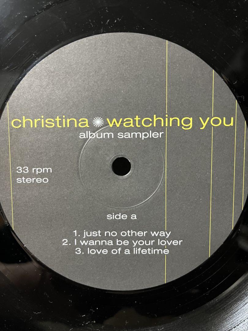 

[USED] christina - watching you album sampler