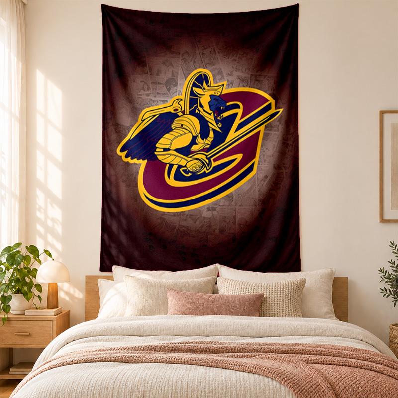 Cleveland Cavaliers Tapestry Highquality for Decorating Living Room Bedroom Dorm Walls Ideal As Bedroom Wallart Orholiday Gift