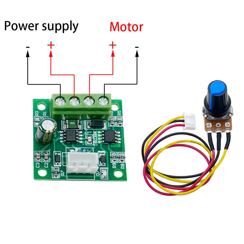 DC 1.8V To 15V 2A PWM Motor Speed Controller Automatic DC Motor Regulator Control Module Low Voltage