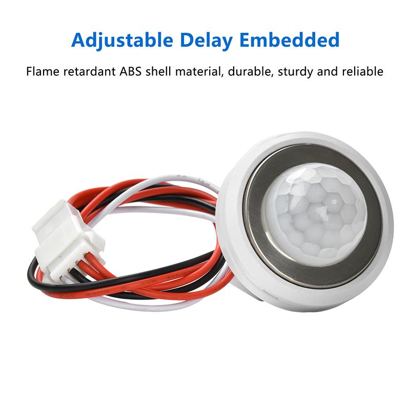 DC3.5-24V Mini Infrared Human Motion Sensor Automatic Sensing Infrared Switch For LED Corridor Ceiling Light Wardrobe Light