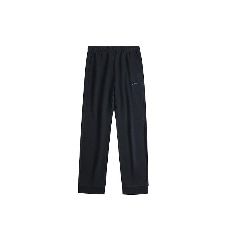 

Li-Ning Минималистичный логотип бренда Дышащие Удобные Универсальные С манжетами Повседневные Вязаные Спортивные брюки Унисекс брюки AIAS934-1 S