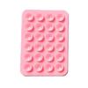Silicone Suction Pad For Mobile Phone Fixture Suction Cup Backed Adhesive Silicone Rubber Sucker Pad For Fixed Pad