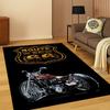 Retro Route75 America Mother Road Sign Carpet Rug for Bedroom Living Room Sofa Playroom Doormat Home Decor,Area Rug Non-slip