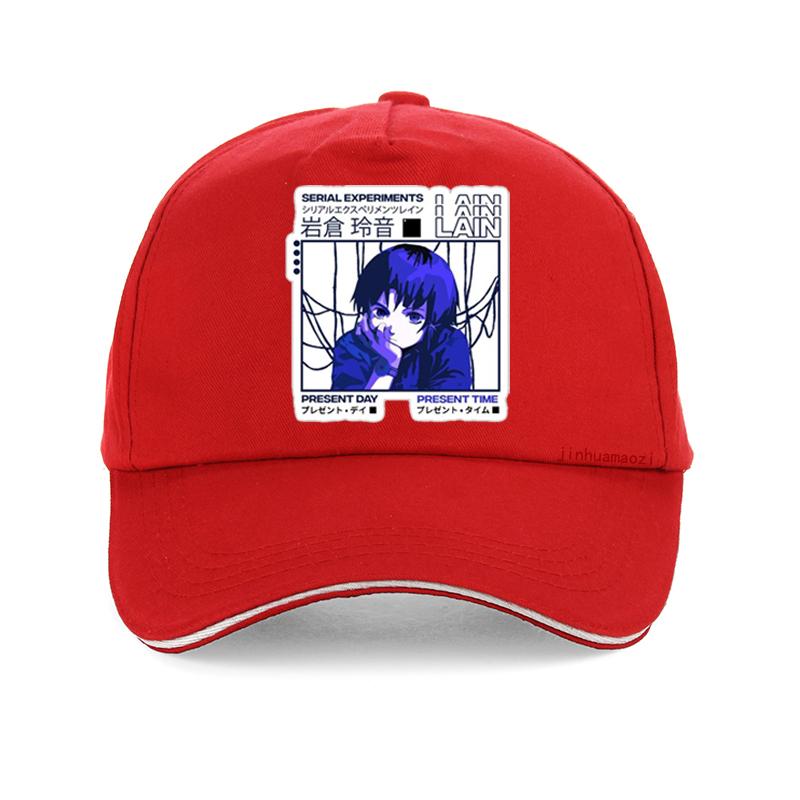 Serial ExperiUnisexts Lain hat Harajuku pop Unisexga Unisex Baseball Cap cool Summer caps for Unisex Adjustable Snapback hats gorras