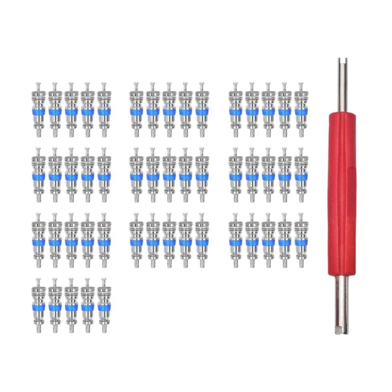 HVAC Valves Core for R410A R22 Air Conditioning and Refrigeration System Replacement AC Valves with Seal
