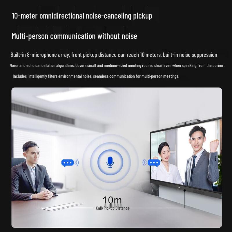 KONKA 4K AI Smart USB Video Conference Camera with Mic (CN version)
