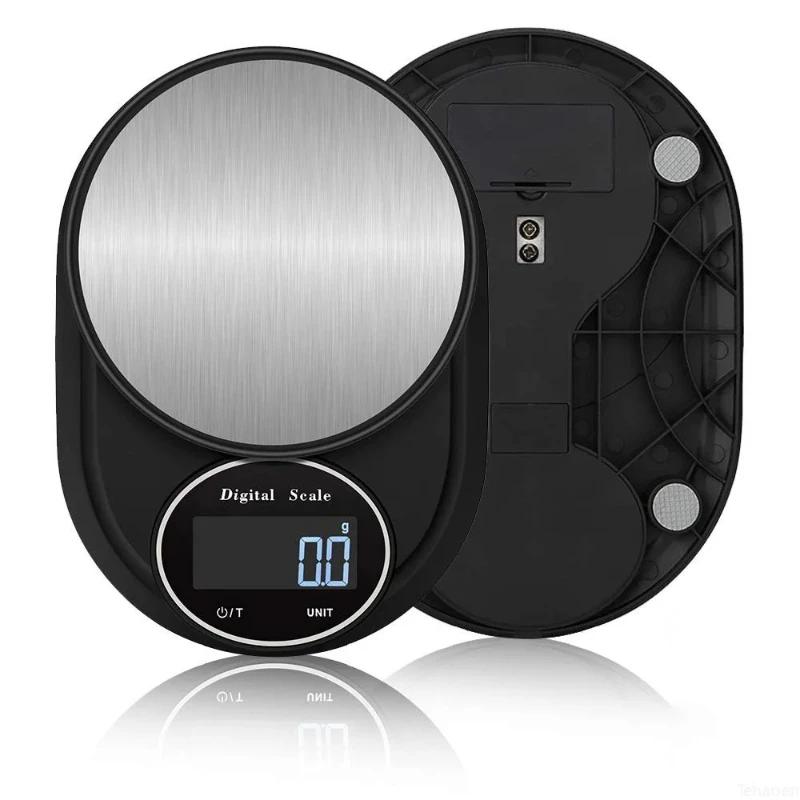 Home Kitchen Scale 5kg/0.1g High Precision Baked Cooking Food Coffee Gram Digital Scales Portable Mini Electronic Balance Weight