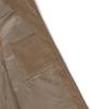 West Grand Boulevard Porcelain Corduroy Padded Vest Taupe