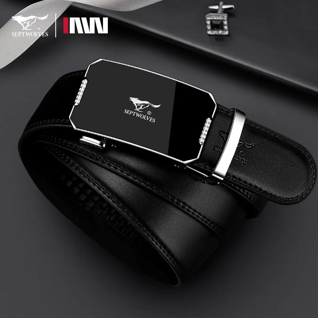 New Belt Men'S Business Automatic Buckle Belt Versatile Belt Holiday Gift Attribute Belt