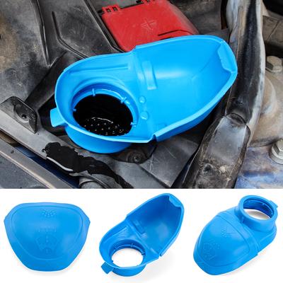 Cubierta de tanque de depósito de líquido para limpiaparabrisas de coche, para Volkswagen VW Polo Passat B5 B6 B7 CC Golf 4 5 6 7 Touran T5 Tiguan Bora