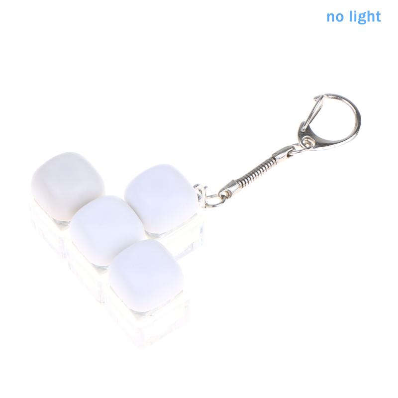 Relaxing Diy Keyboard Keychain Keycap Keys Button Finger Keyboard Cap 1/2/3/4/9Keys Relief Stress Clicker Toy Child Adult