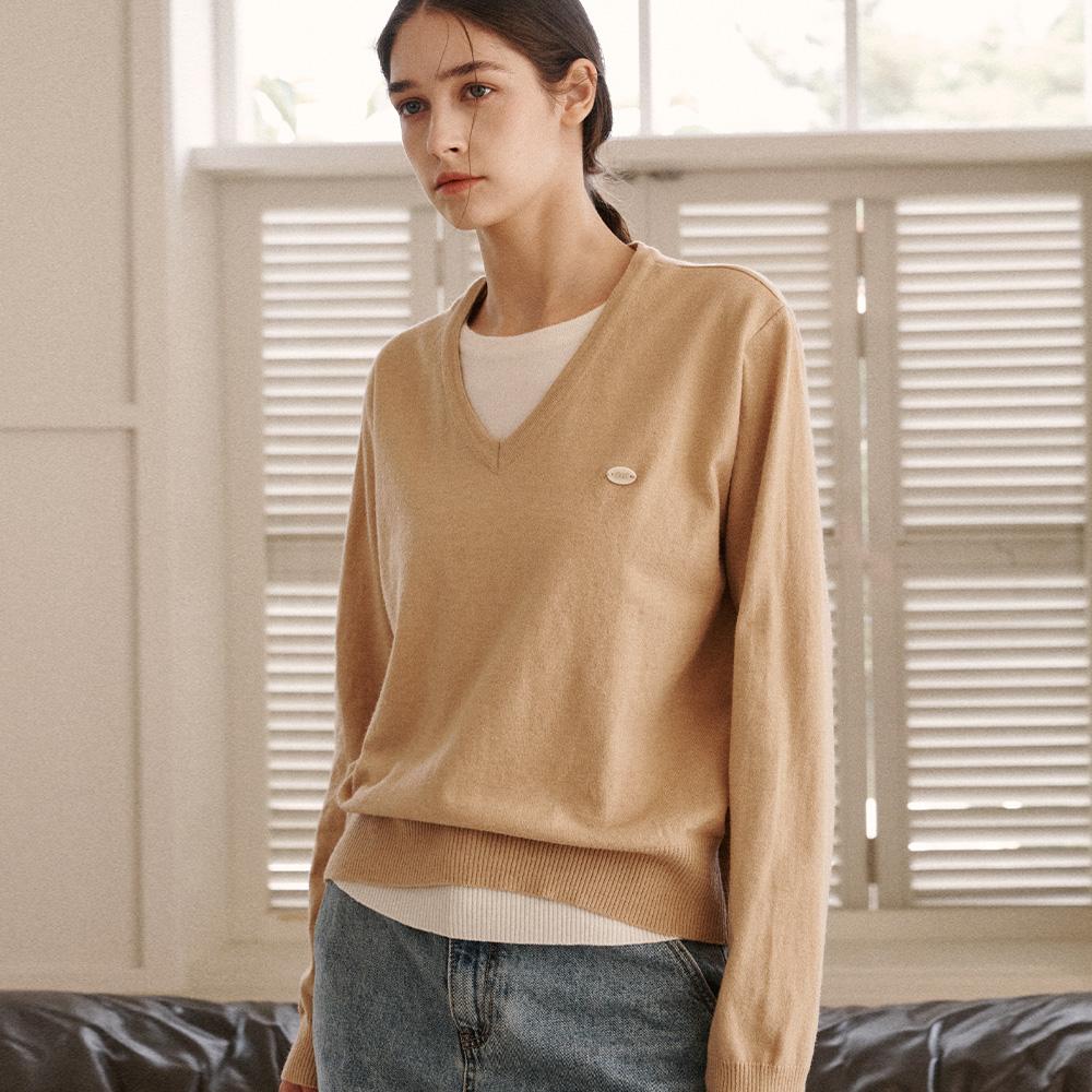 ODER Color Layered Pullover - Beige