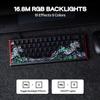 MechLands AJAZZ ALUX68 HE Aluminum Rapid Trigger Gaming Keyboard Magnetic Switch Wired Hall Effect Keyboard 8K Polling Rate Latency with RGB Backlight